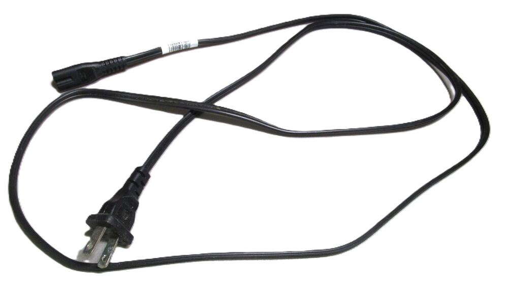 5 Foot AC Power Cord for Canon Pixma All-in-One Printer Black QK19305 2 Prongs